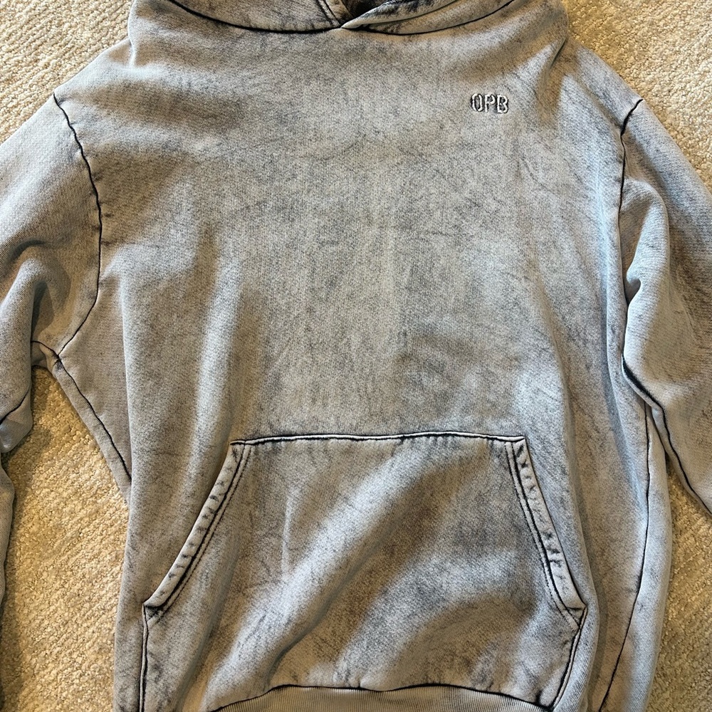 original paperbacks Men's Gray Hoodie